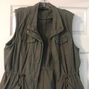 Army green vest